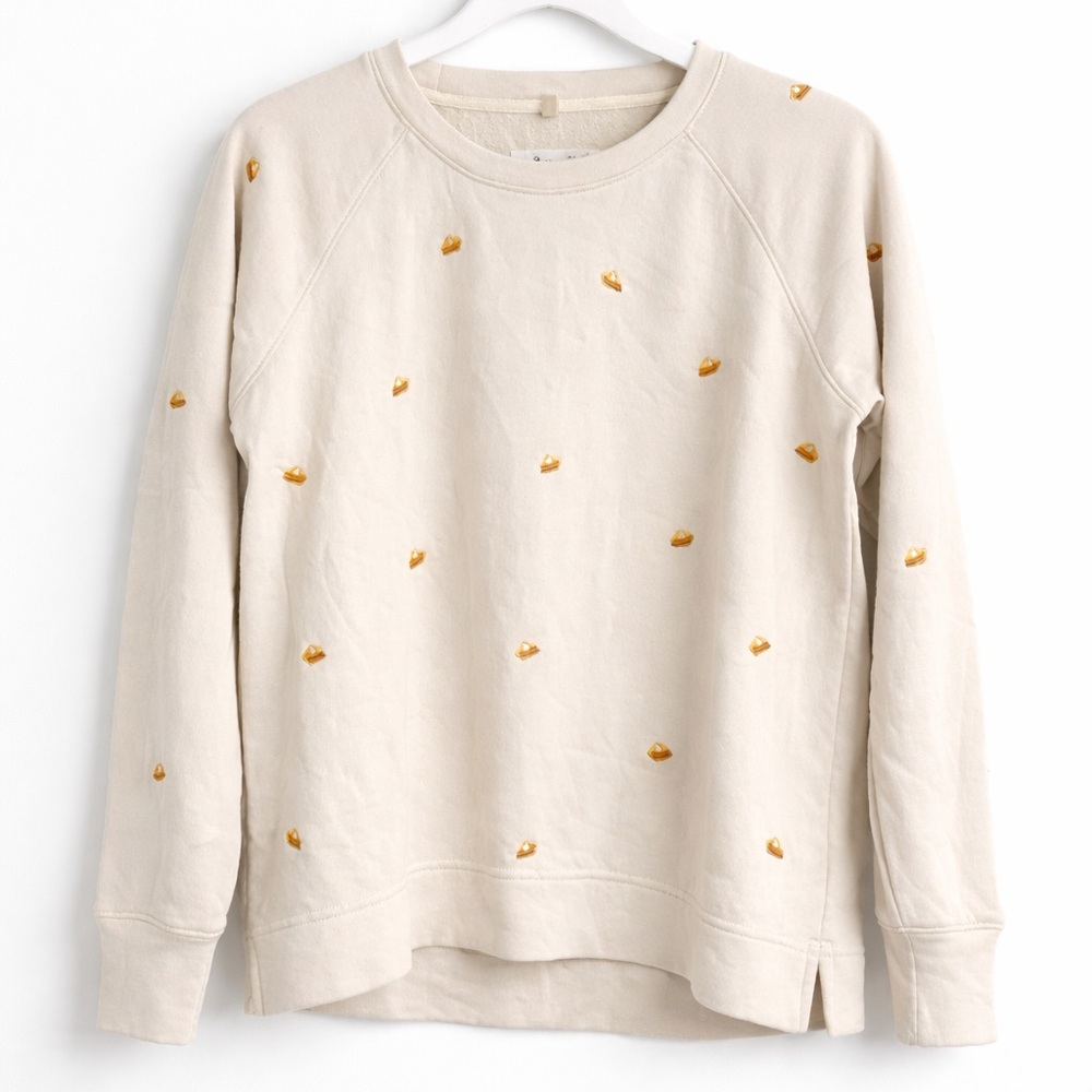 Lou &‎ Grey Cream Sweatshirt with Gold Accents